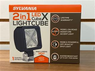 Sylvania Dual Mode 3 Inch LED Light Pod Spot 1800 Lumens, 1 Pack